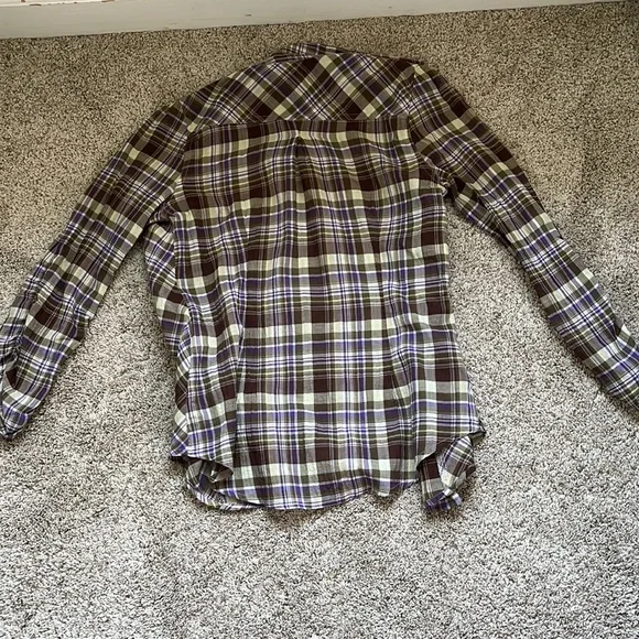 Vintage Firenze 1921  Plaid Button up Tops